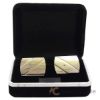 Picture of B14 Cufflinks by Polanni for Men - W 2.5 x L 1.7 CM Cufflinks