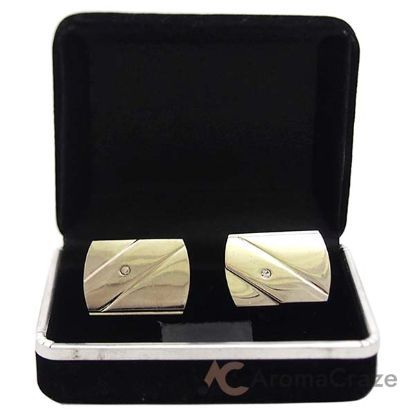 Picture of B14 Cufflinks by Polanni for Men - W 2.5 x L 1.7 CM Cufflinks