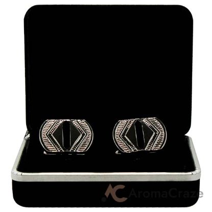 Picture of B19 Cufflinks by Polanni for Men - W 2.2 x L 1.6 CM Cufflinks