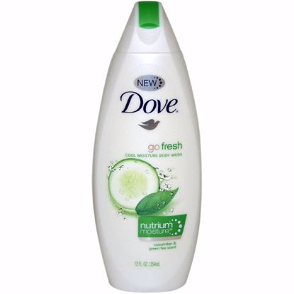 Dove Fresh Moisture Body Wash Cucumber Green Tea Unisex 12 o