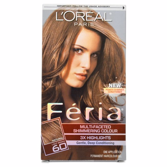 L Oreal Paris Feria Multi Faceted Shimmering Light Brown L Hair