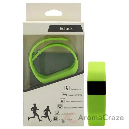 Picture of EK-H6 Health Sports Silicone Bracelet - Green by Eclock for Unisex - 1 Pc Bracelet
