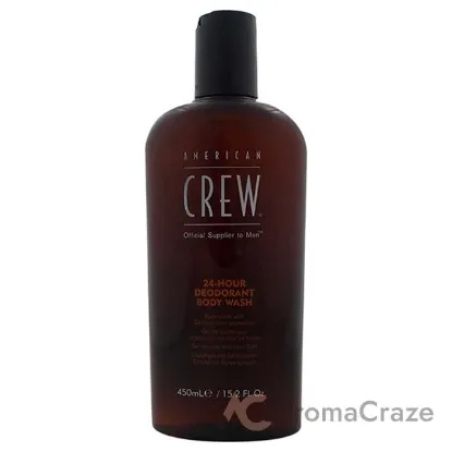 Picture of 24-Hour Deodorant Body Wash by American Crew for Men - 15.2 oz Body Wash