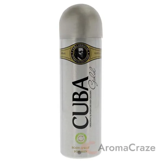 Picture of Cuba Gold by Cuba for Men - 6.6 oz Body Spray