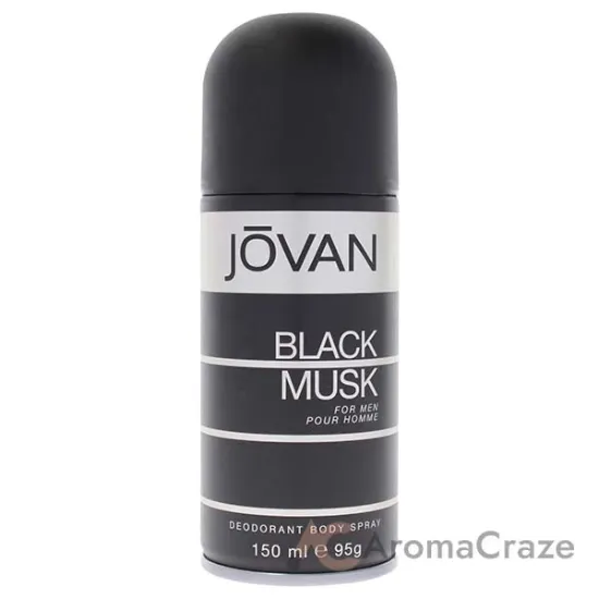 Picture of Jovan Black Musk by Jovan for Men - 5 oz Deodorant Spray