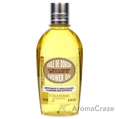 Picture of Almond Shower Oil by LOccitane for Unisex - 8.4 oz Shower Oil