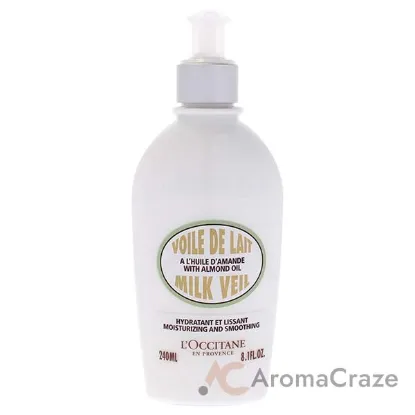 Picture of Almond Milk Veil by LOccitane for Unisex - 8.1 oz Body Milk