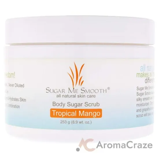 Picture of Body Sugar Scrub - Tropical Mango by Sugar Me Smooth for Unisex - 8.9 oz Scrub