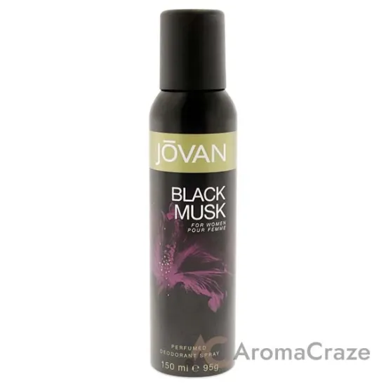 Picture of Black Musk by Jovan for Women - 5 oz Deodorant Spray