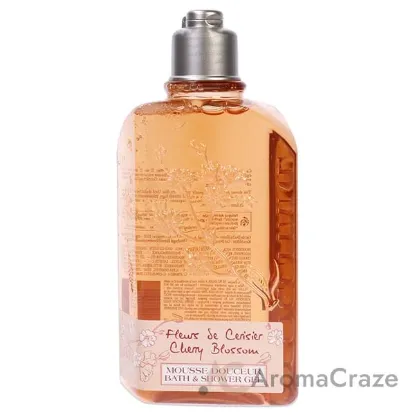 Picture of Cherry Blossom by LOccitane for Women - 8.4 oz Bath and Shower Gel