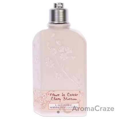 Picture of Cherry Blossom Shimmering Lotion by LOccitane for Women - 8.4 oz Body Lotion