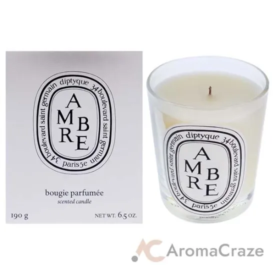 Picture of Ambre Scented Candle by Diptyque for Unisex - 6.5 oz Candle