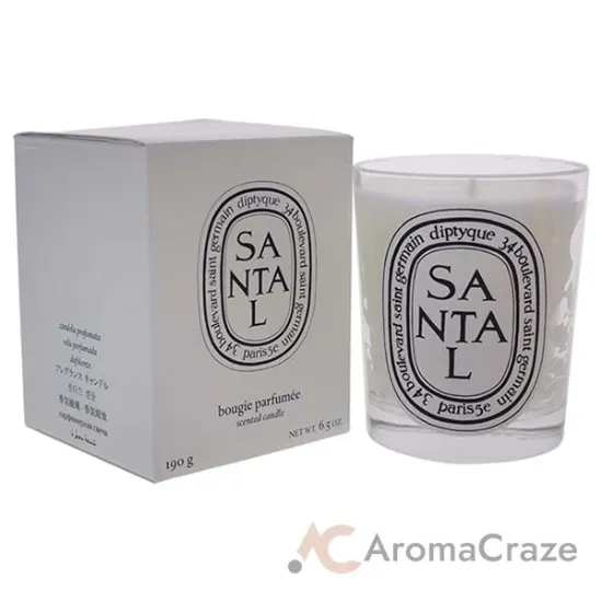 Picture of Santal Scented Candle by Diptyque for Unisex - 6.5 oz Candle
