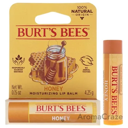 Picture of Honey Moisturizing Lip Balm Blister by Burts Bees for Unisex - 0.15 oz Lip Balm