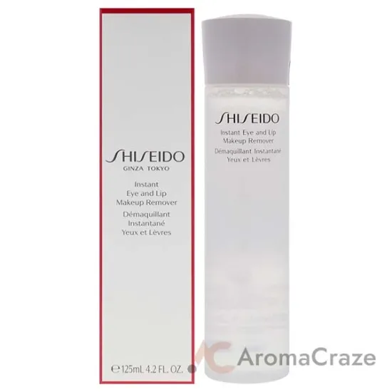 Picture of Instant Eye and Lip Makeup Remover by Shiseido for Unisex - 4.2 oz Makeup Remover