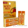 Picture of Mango Moisturizing Lip Balm Twin Pack by Burts Bees for Unisex - 2 x 0.15 oz Lip Balm