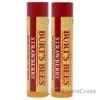 Picture of Strawberry Moisturizing Lip Balm Twin Pack by Burts Bees for Unisex - 2 x 0.15 oz Lip Balm
