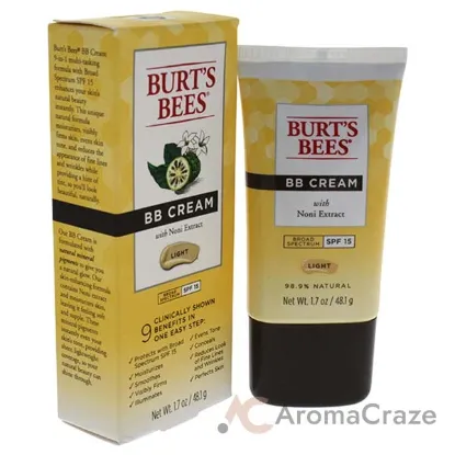Picture of BB Cream SPF 15 - Light by Burts Bees for Women - 1.7 oz Makeup