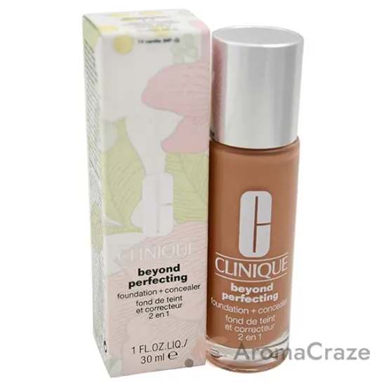 Picture of Beyond Perfecting Foundation Plus Concealer - 14 Vanilla MF-G by Clinique for Women - 1 oz Makeup