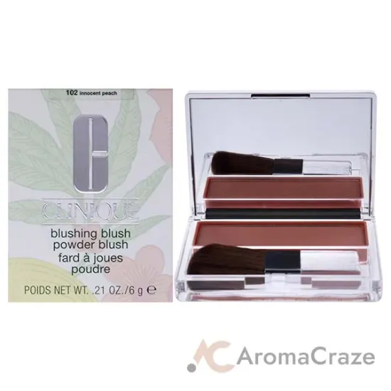 Picture of Blushing Blush Powder Blush - 102 Innocent Peach by Clinique for Women - 0.21 oz Blush