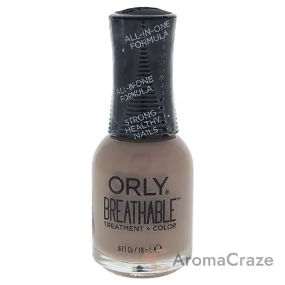 Picture of Breathable Treatment Plus Color - 20951 Down To Earth by Orly for Women - 0.6 oz Nail Polish