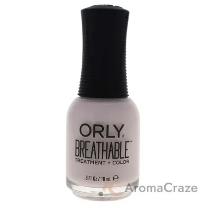 Picture of Breathable Treatment Plus Color - 20909 Light As A Feather by Orly for Women - 0.6 oz Nail Polish