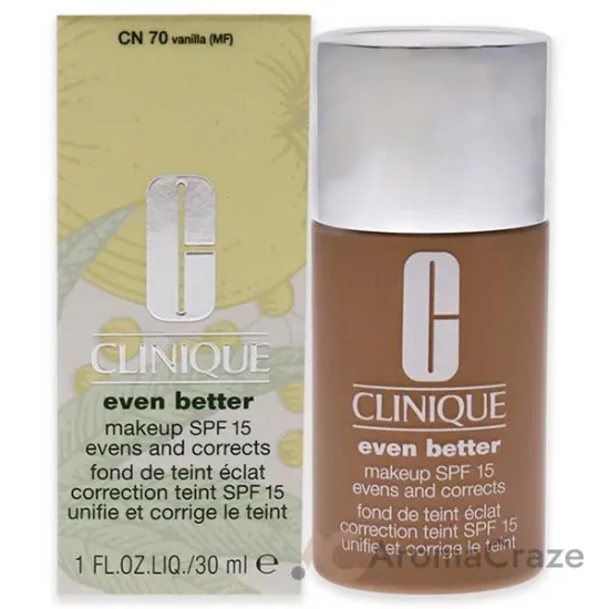 Picture of Even Better Makeup SPF 15 - 07 Vanilla (MF-G) - Dry To Combination Oily Skin by Clinique for Women - 1 oz Foundation