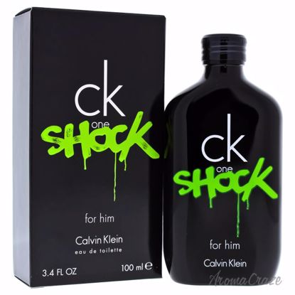 Calvin Klein CK One Shock For Him EDT Spray for Men 3.4 oz