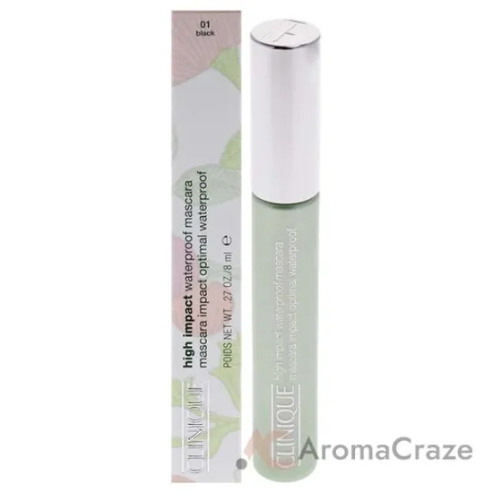 Picture of High Impact Waterproof Mascara - 01 Black by Clinique for Women - 0.27 oz Mascara