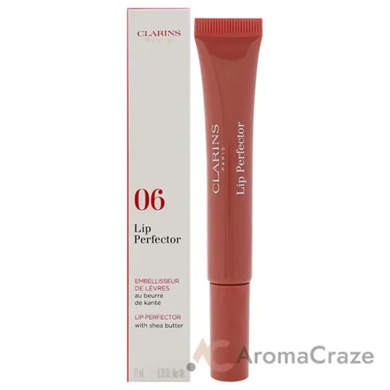 Picture of Lip Perfector - 06 Rosewood Shimmer by Clarins for Women - 0.35 oz Lip Gloss