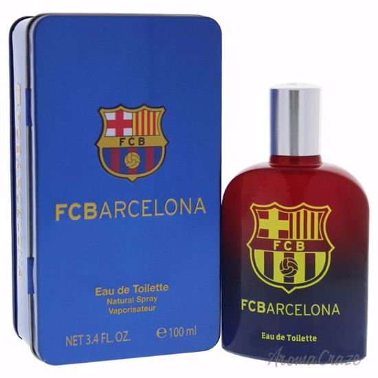 FC Barcelona FC Barcelona EDT Spray for Men 3.4 oz
