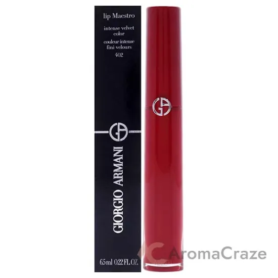 Picture of Lip Maestro Intense Velvet Color - 402 Chinese Lacquer by Giorgio Armani for Women - 0.22 oz Lipstick