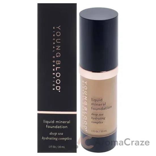 Picture of Liquid Mineral Foundation - Golden Tan by Youngblood for Women - 1 oz Foundation