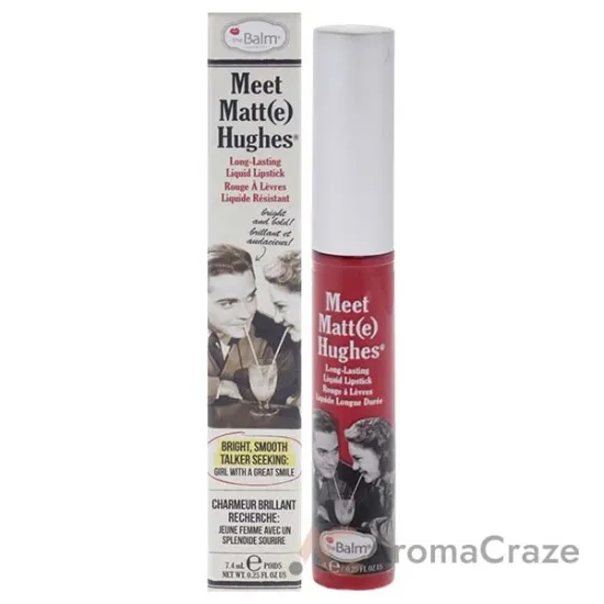 Picture of Meet Matte Hughes Long Lasting Liquid Lipstick - Devoted by the Balm for Women - 0.25 oz Lip Gloss