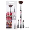 Picture of Multi-Brush Nail Art Set by Bourjois for Women - 3 Pc Fan Brush, Shader Brush, Liner Brush