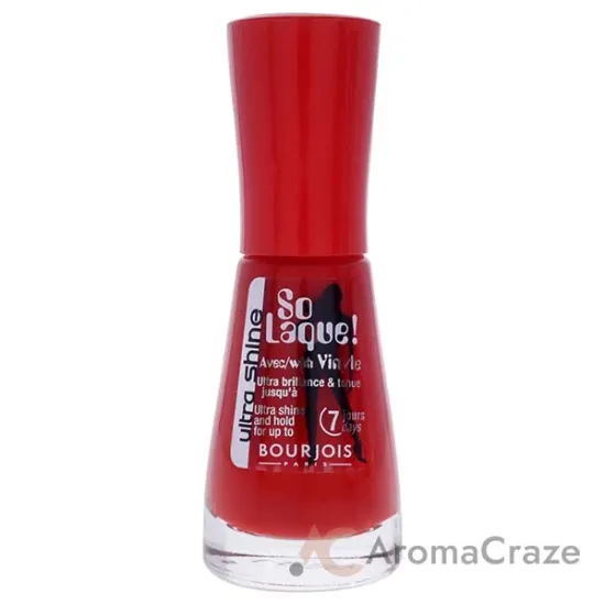 Picture of So Laque Ultra Shine - 25 Rouge Casino by Bourjois for Women - 0.3 oz Nail Polish