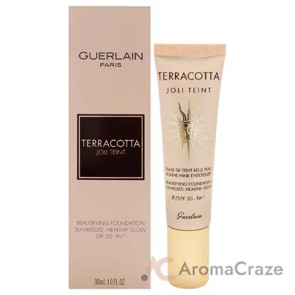 Picture of Terracotta Joli Teint Beautifying Foundation SPF 20 - Natural by Guerlain for Women - 1 oz Foundation