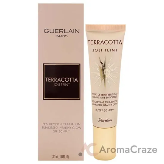 Picture of Terracotta Joli Teint Beautifying Foundation SPF 20 - Natural by Guerlain for Women - 1 oz Foundation