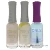 Picture of The Original French Manicure Kit Pink by Orly for Women - 4 Pc Kit 0.3oz Top2 Botton Base Coat Plus Topcoat, 0.3oz Nail Lacquer - White Tips, 0.3oz Nail Lacquer - Pink Nude, Tip Guides - White