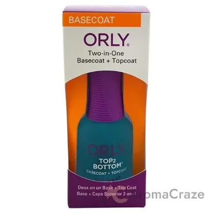 Picture of Top 2 Bottom Basecoat Plus Topcoat by Orly for Women - 0.6 oz Nail Polish