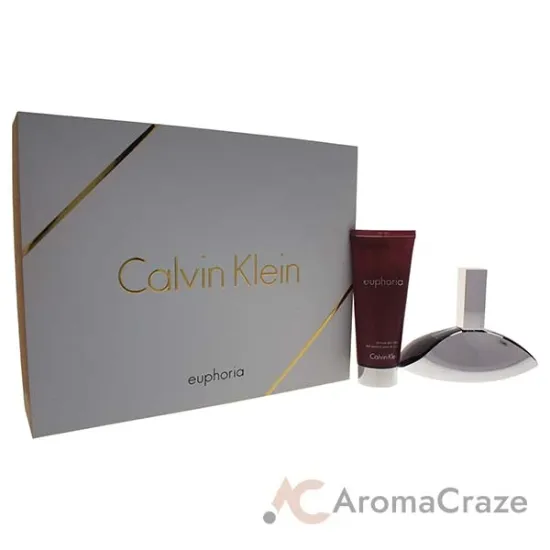 Picture of Euphoria by Calvin Klein for Women - 2 Pc Gift Set 3.4oz EDP Spray, 3.4oz Sensual Skin Lotion