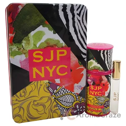 Picture of SJP NYC by Sarah Jessica Parker for Women - 2 Pc Gift Set 3.4oz EDP Spray, 0.34oz EDP Spray Rollerball