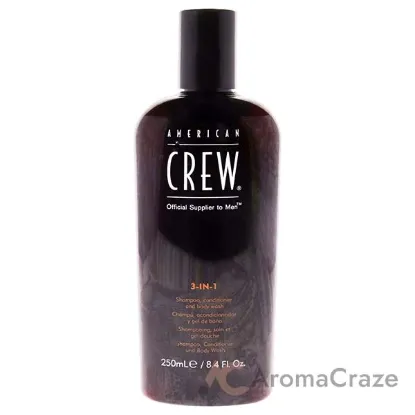 Picture of 3-In-1 Shampoo, Conditioner and Body Wash by American Crew for Men - 8.4 oz Shampoo, Conditioner and Body Wash