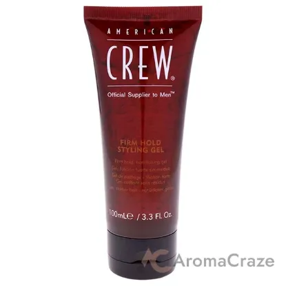 Picture of Firm Hold Styling Gel by American Crew for Men - 3.3 oz Gel