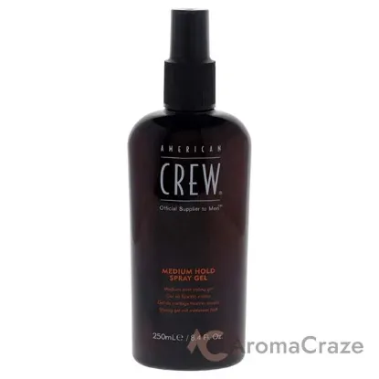 Picture of Spray Gel - Medium Hold by American Crew for Men - 8.4 oz Spray