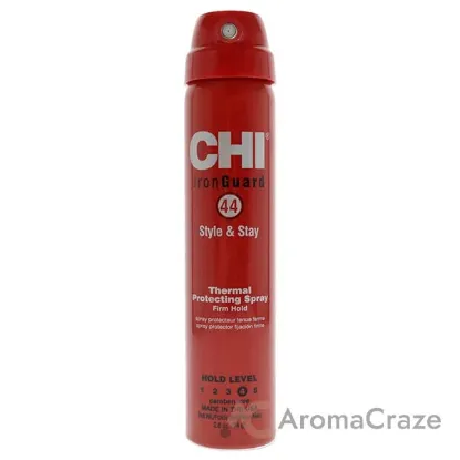 Picture of 44 Iron Guard Style Stay Firm Hold Protecting Spray by CHI for Unisex - 2.6 oz Hair Spray