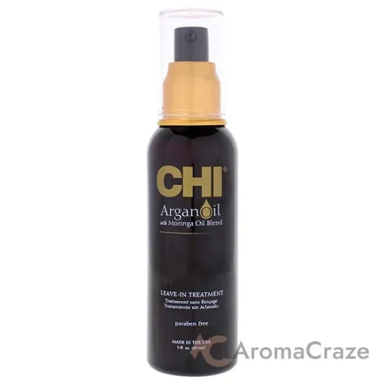 Picture of Argan Oil with Moringa Oil Blend by CHI for Unisex - 3 oz Treatment
