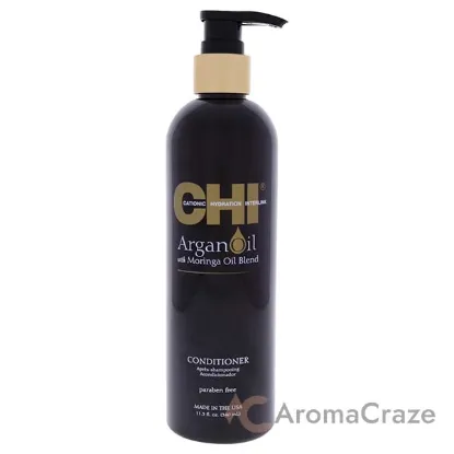 Picture of Argan Oil Plus Moringa Oil Blend Conditioner by CHI for Unisex - 11.5 oz Conditioner