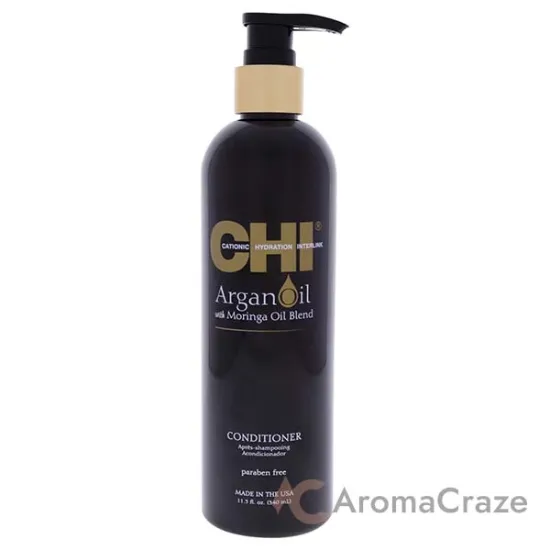 Picture of Argan Oil Plus Moringa Oil Blend Conditioner by CHI for Unisex - 11.5 oz Conditioner