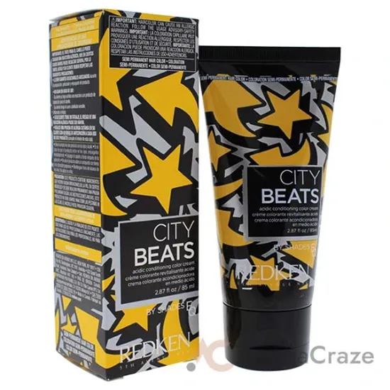 Picture of City Beats By Shades EQ - Yellow Cab by Redken for Unisex - 2.87 oz Hair Color
